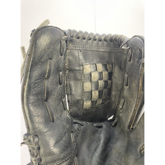 Wilson Elite Series BB/SB Glove RH Throw Black/Gray 13" Leather Custom Fit - Picture 7 of 9